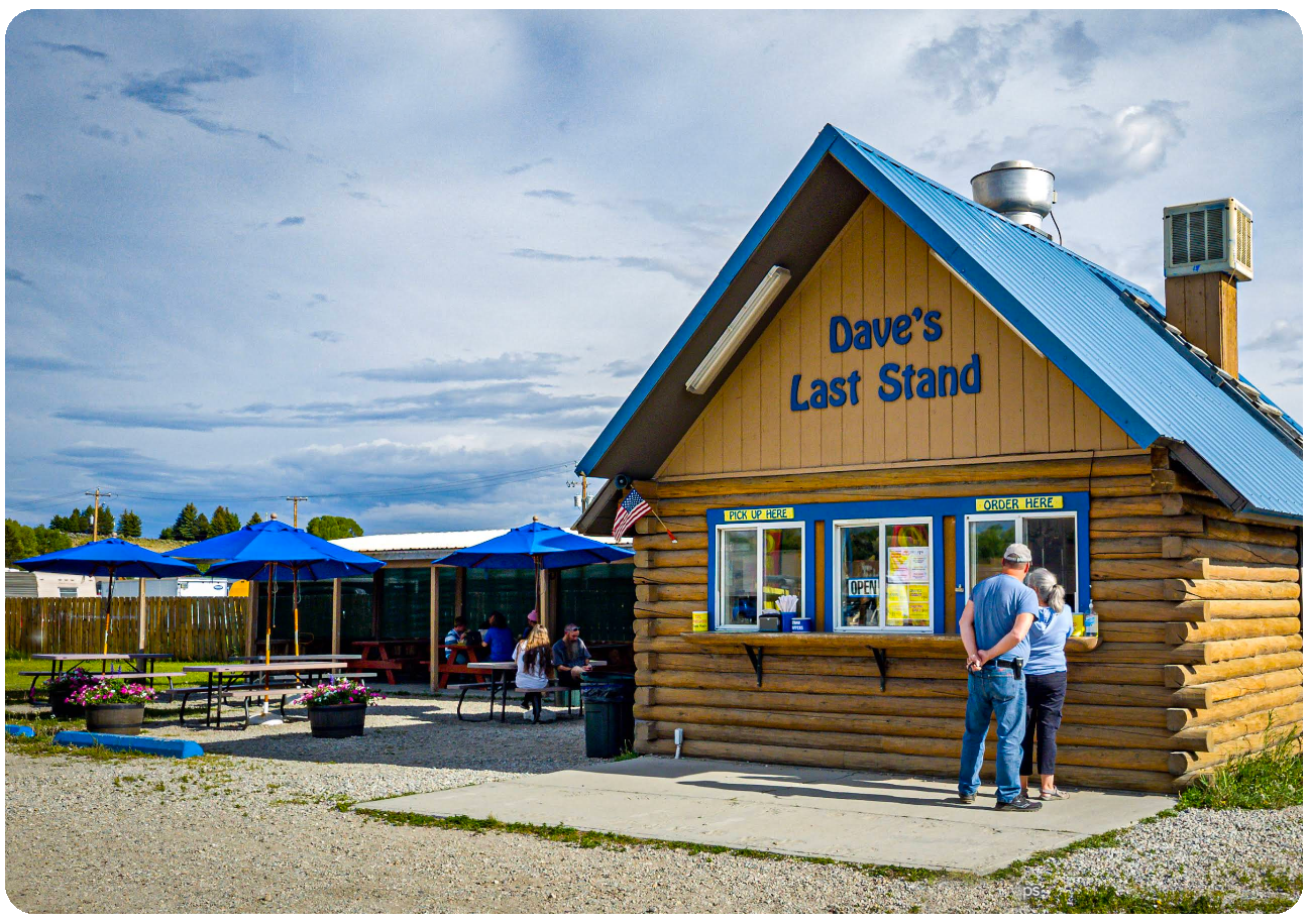 Dave's Last Stand roadside burger stand